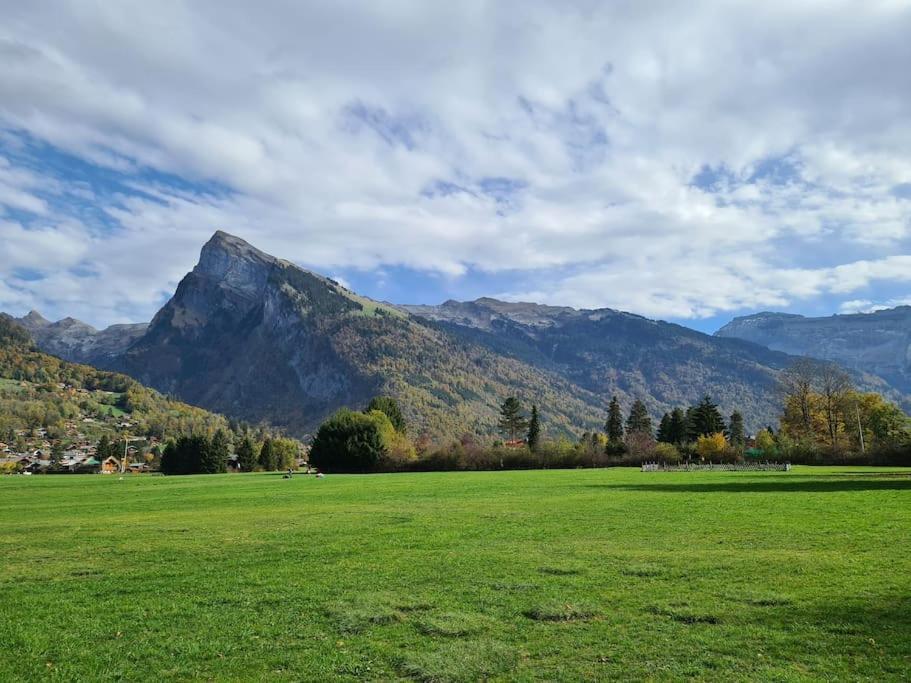 Appartement Le D12 Samoëns Exteriér fotografie
