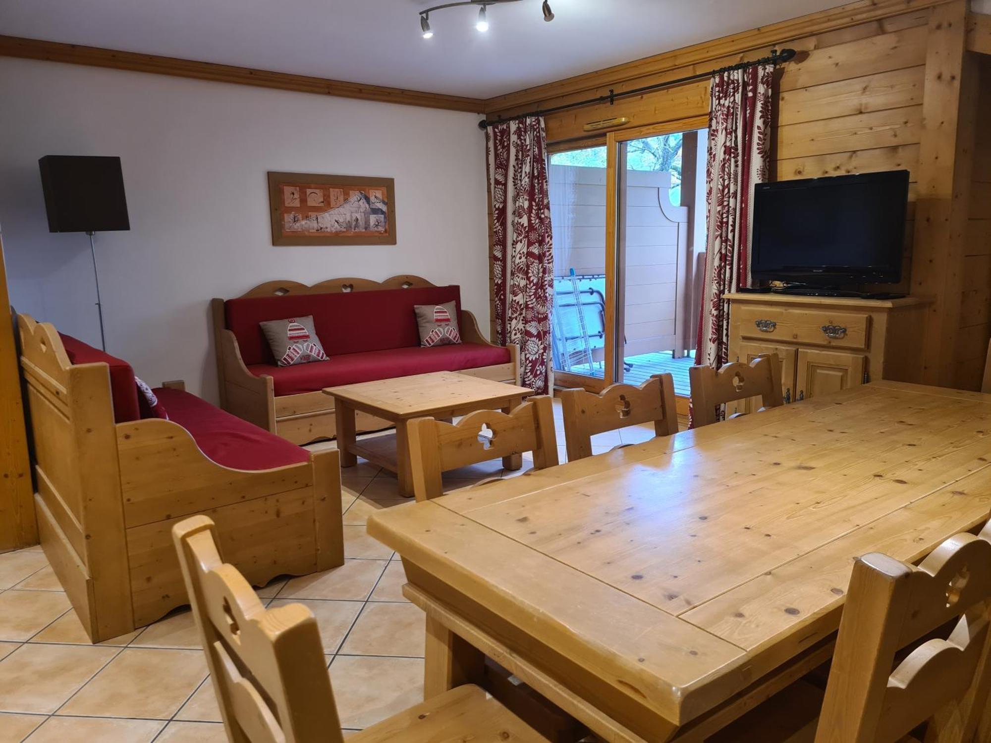 Appartement Le D12 Samoëns Exteriér fotografie